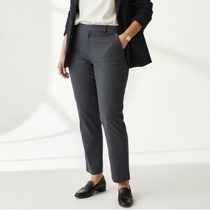 Rafaella Dark Gray Stretch Cropped Pants Women's‎ 22W NWT
